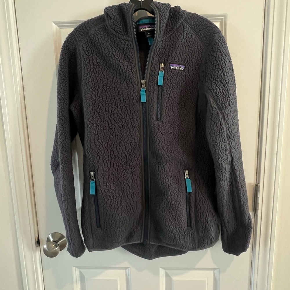 Patagonia Charcoal Fleece Jacket